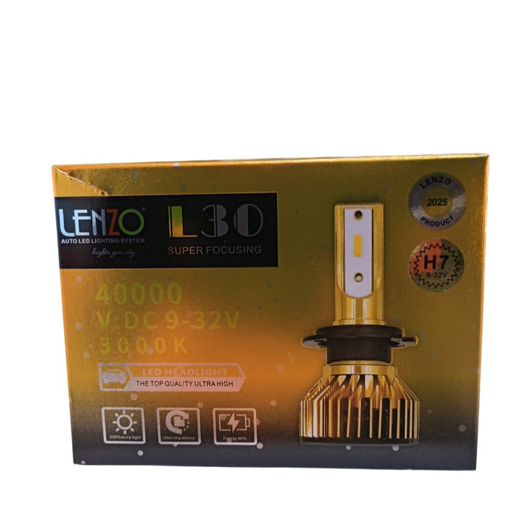 هدلایت لنزو مدل L30 پایه H7 بسته 2 عددی