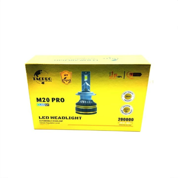 هدلایت لامپ خودرو تک پرو مدل M20 PRO پایه H7 بسته دو عددی