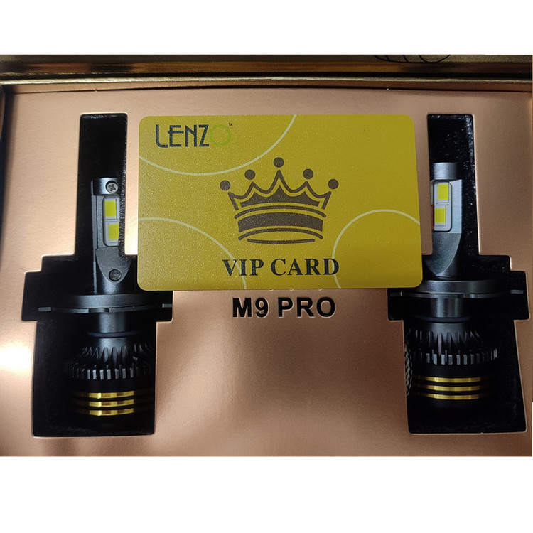 لامپ هدلایت خودرو مدل M9 PRO پایه H4 بسته دو عددی