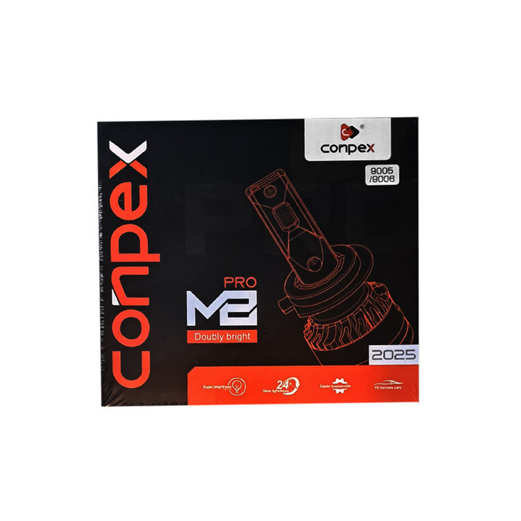 هدلایت کانپکس مدل M8 Pro (2025) پایه 9005/9006 بسته ۲ عددی