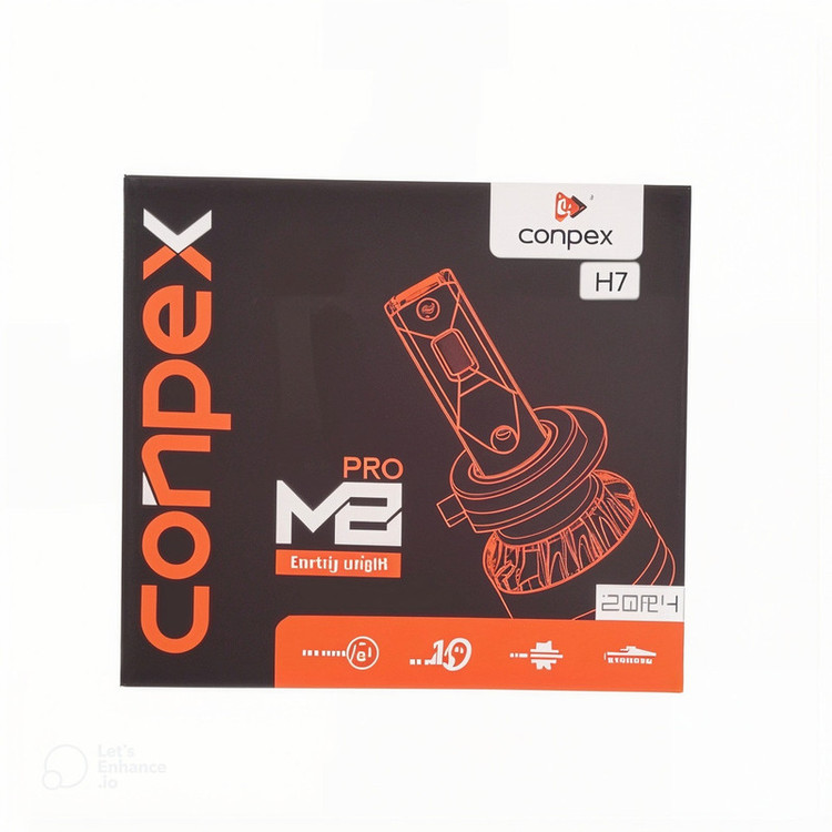 هدلایت کانپکس مدل M8pro پایه h4 بسته 2 عددی