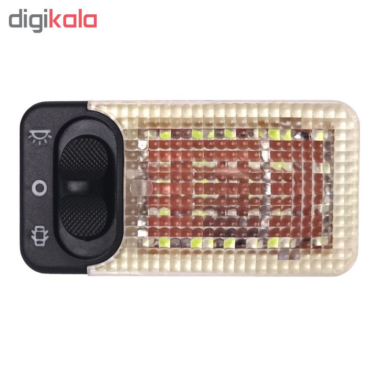 چراغ سقف خودرو مدل TS-301-IW مناسب برای پژو 206