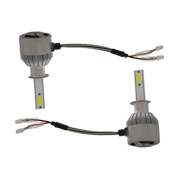 لامپ هدلایت خودرو مدل C6 H1 مناسب برای پژو 206 بسته دو عددی